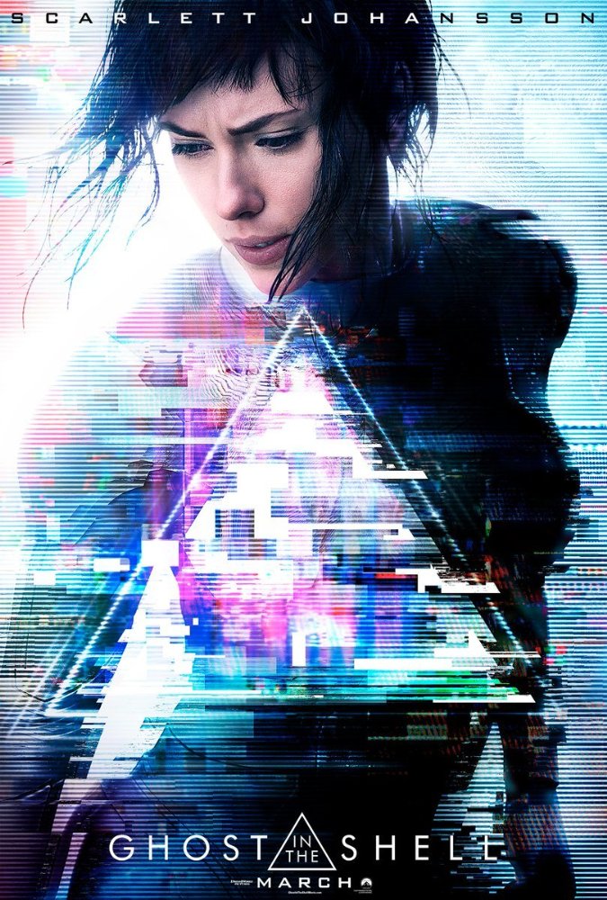 ghost in the shell 2017 poster